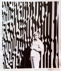 Commission for public building in Capetown, aluminium, by Berrell Jensen